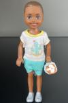 Mattel - Barbie - Club Chelsea - African American Boy - Doll
